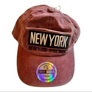 Tian T&T New York Adjustable‎ Hat nwt